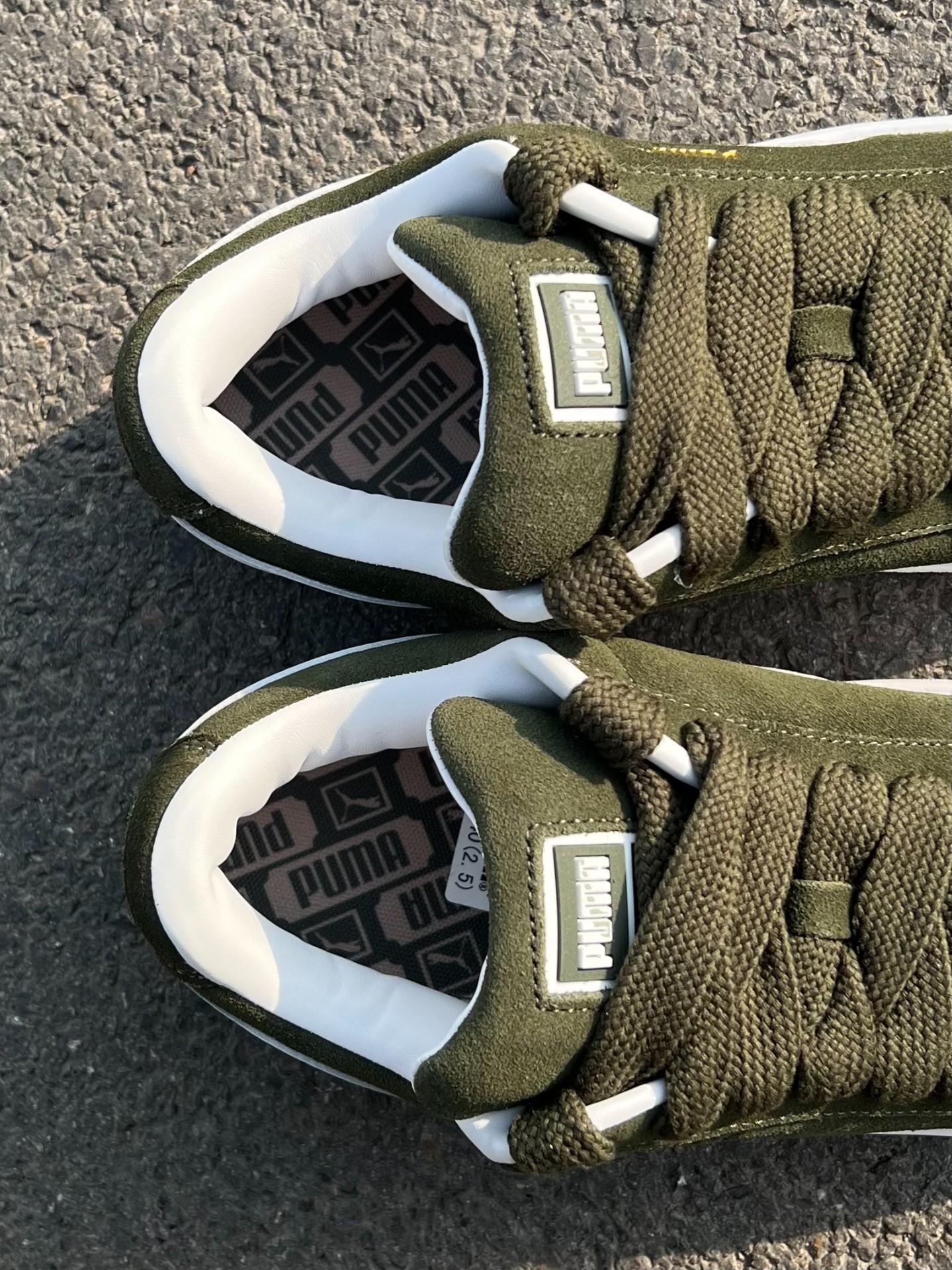 新年预备备!要被这双彪马芥末绿板鞋迷晕了